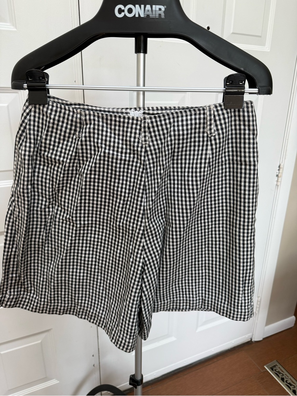 Rafaella Black & White Gingham Mini Skort - Picture 4 of 5